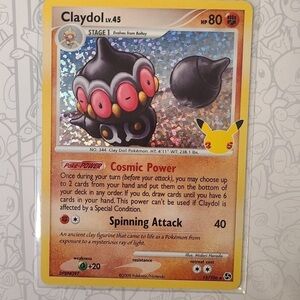 Claydol lv. 45 15/106 25th Anniversary Celebration Pokemon TCG